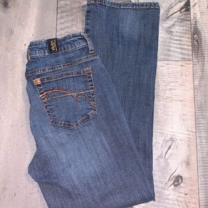AURA  bootcut Studded‎ jeans- size 4S